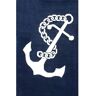 nuLOOM Nautical Anchor Navy 4 ft. x 6 ft. Area Rug