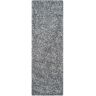 SAFAVIEH Malibu Shag Silver 2 ft. x 7 ft. Solid Runner Rug