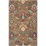 SAFAVIEH Blossom Green/Multi 6 ft. x 9 ft. Classic Floral Area Rug