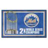 FANMATS New York Mets Blue Dynasty 4 ft. x 6 ft. Plush Area Rug
