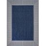 nuLOOM Asha Simple Border Navy 4 ft. x 6 ft. Indoor/Outdoor Patio Area Rug