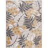 Gertmenian & Sons Tara Polly Gray 8 ft. x 10 ft. Floral Indoor/Outdoor Area Rug