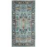 Nourison Global Vintage Teal Multicolor 2 ft. x 4 ft. Center Medallion Traditional Kitchen Area Rug