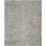 SAFAVIEH Saint Tropez Shag Silver 9 ft. x 12 ft. Solid Area Rug