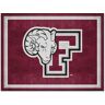 FANMATS Fordham Rams Maroon 8 ft. x 10 ft. Plush Area Rug