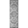 nuLOOM Transitional Medallion Maryanne Grey 2 ft. 6 in. x 6 ft. Runner Rug