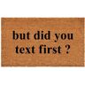 Calloway Mills Did You Text First 24 in. x 36 in. Door Mat