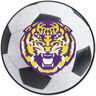 FANMATS LSU Tigers White 27 in. Soccer Ball Area Rug