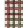 nuLOOM Aiken Classic Tartan Plaid Machine Washable Beige 5 ft. x 8 ft. Area Rug