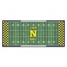 FANMATS NCAA U.S. Naval Academy 2.5 ft. x 6 ft. Football Field Runner Rug