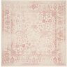 SAFAVIEH Adirondack Ivory/Rose 6 ft. x 6 ft. Square Border Area Rug