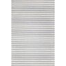 nuLOOM Reese Striped Gray 6 ft. x 9 ft. Wool Indoor Area Rug