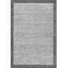 nuLOOM Marianne Handmade Wool Border Gray 4 ft. x 6 ft. Area Rug