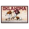 FANMATS Oklahoma Sooners Ticket Stub Tan 1.5 ft. x 2.5 ft. Starter Area Rug