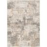 Nourison Eco-Friendly Beige Grey 5 ft. x 7 ft. Abstract Contemporary Area Rug