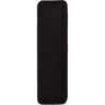 Comfortable Collection Black 7 inch x 24 inch Indoor Carpet Stair Treads Slip Resistant Backing (Set of 7)