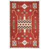 Durango Red/Multi-Color 8 ft. x 11 ft. Native American Area Rug