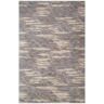 Surya Frank Lloyd Wright x  Usonia Gray/Brown Abstract 8 ft. x 10 ft. Indoor Area Rug