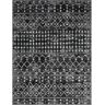 Madison Park Reese Charcoal 5 ft. x 7 ft. Moroccan Global Woven Area Rug