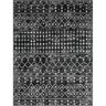 Madison Park Reese Charcoal 8 ft. x 10 ft. Moroccan Global Woven Area Rug
