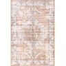 nuLOOM Transitional Medallion Machine Washable Ivory 8 ft. x 10 ft. Area Rug