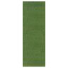 Ottomanson Golf Putting Green Waterproof Solid Indoor/Outdoor 3 ft. x 25 ft. Green Artificial Grass Runner Rug