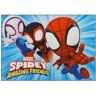 Marvel Spiderman & Friends Multi-Colored 5 ft. x 7 ft. Indoor Polyester Area Rug