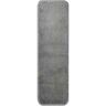 Comfortable Collection Gray 7 inch x 24 inch Indoor Carpet Stair Treads Slip Resistant Backing (Set of 13)