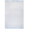 nuLOOM BeeHive Tassel Baby Blue 5 ft. x 8 ft. Indoor Area Rug