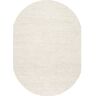 nuLOOM Chunky Woolen Cable Off-White 3 ft. x 5 ft. Oval Rug