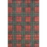 nuLOOM Aiken Classic Tartan Plaid Machine Washable Red 5 ft. x 8 ft. Area Rug