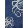 nuLOOM Octopus Tail Abstract Navy 5 ft. x 8 ft. Area Rug