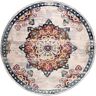 Artistic Weavers Quinn Saffron 7 ft. 10 in. x 7 ft. 10 in. Round Area Rug