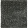 SAFAVIEH Malibu Shag Charcoal 7 ft. x 7 ft. Square Solid Area Rug