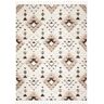 SAFAVIEH Moroccan Tassel Shag Ivory/Brown 8 ft. x 10 ft. Moroccan Area Rug