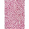 nuLOOM Sebastian Leopard Print Pink 2 ft. 8 in. x 8 ft. Indoor Runner Rug