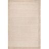 nuLOOM Marianne Handmade Wool Border Beige 9 ft. x 12 ft. Area Rug