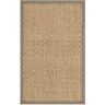 SAFAVIEH Natural Fiber Beige/Gray 2 ft. x 3 ft. Border Area Rug