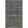 nuLOOM Beverly Machine Washable Global Inspired Navy 5 ft. x 8 ft. Indoor Area Rug