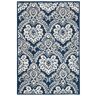 SAFAVIEH Blossom Navy/Ivory 4 ft. x 6 ft. Floral Area Rug