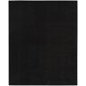 Nourison Essentials 8 ft. x 10 ft. Black Solid Contemporary Indoor/Outdoor Patio Area Rug