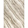 Nourison Eco-Friendly Beige Grey 9 ft. x 12 ft. Abstract Contemporary Area Rug