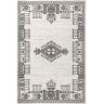 nuLOOM Carey Global Inspired Motif Beige 4 ft. x 6 ft. Indoor Area Rug