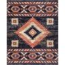 Well Woven Tulsa Lea Traditional Southwestern Tribal Blue 3 ft. 11 in. x 5 ft. 3 in. Area Rug