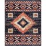 Well Woven Tulsa Lea Traditional Southwestern Tribal Blue 5 ft. 3 in. x 7 ft. 3 in. Area Rug