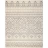 SAFAVIEH Adirondack Ivory/Silver 9 ft. x 12 ft. Geometric Diamond Area Rug