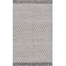 nuLOOM BeeHive Tassel Gray 6 ft. x 9 ft. Area Rug