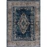 United Portsmouth Home Sky Blue 2 ft. 7 in. x 4 ft. 2 in. Accent Rug