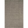 Nourison Perris Charcoal 5 ft. x 8 ft. Solid Contemporary Area Rug