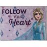 Disney Frozen Follow Your Heart Multi-Colored 3 ft. x 5 ft. Indoor Polyester Area Rug